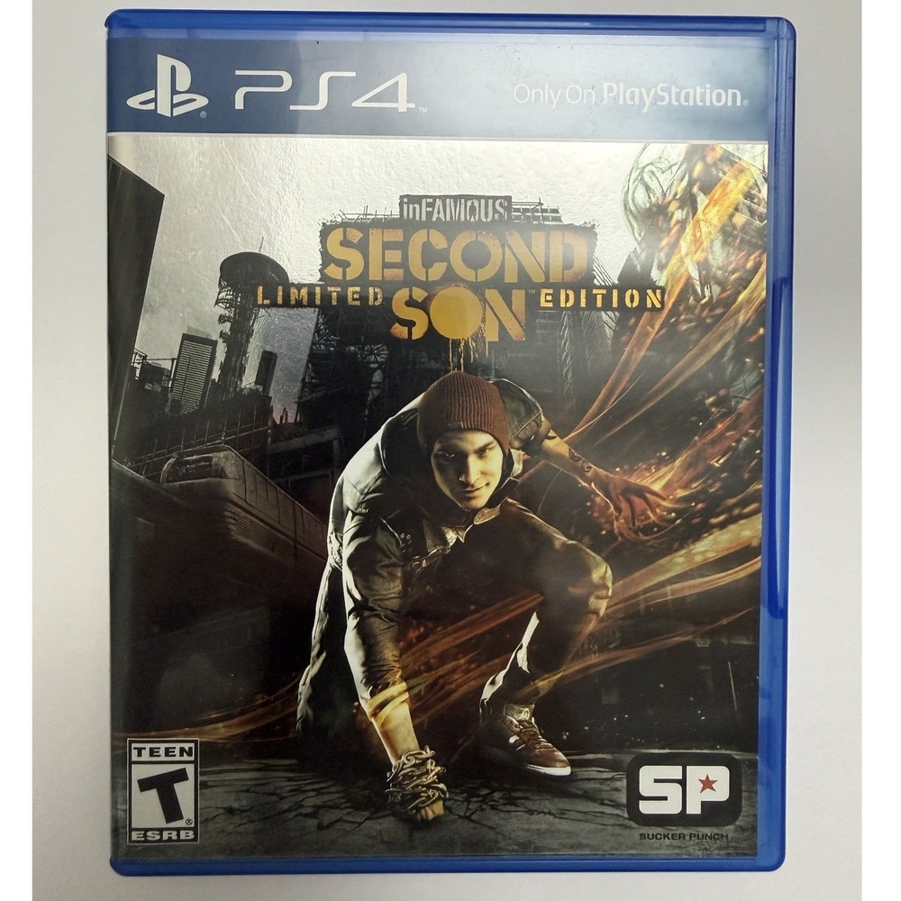 inFAMOUS Second Son Limited Edition (Sony PlayStation 4, 2014) Complete CIB